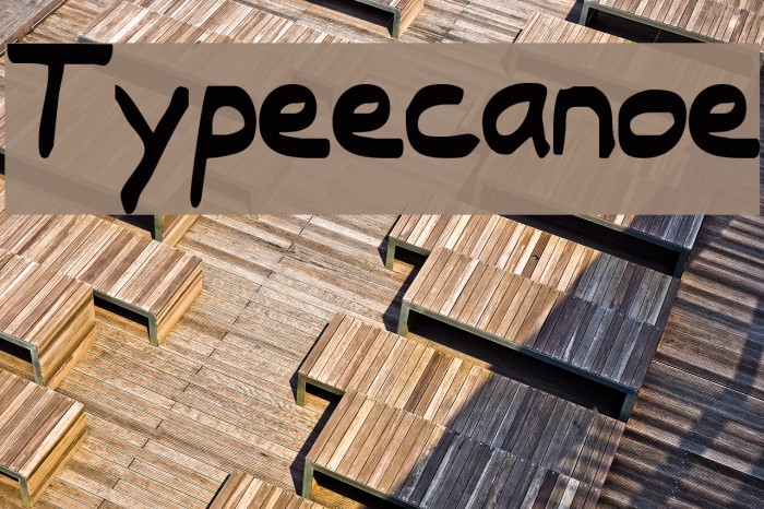 Typeecanoe Font examples