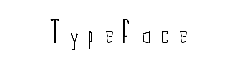 Typeface  Frei Schriftart Herunterladen
