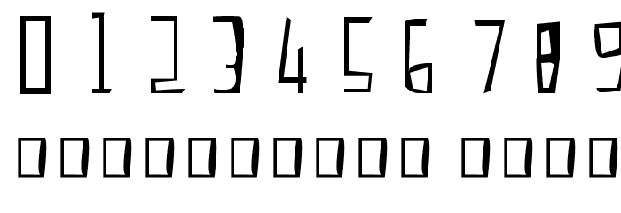Typeface Font OTHER CHARS