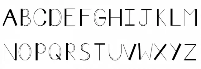 Typeface Fonte MAIÚSCULAS