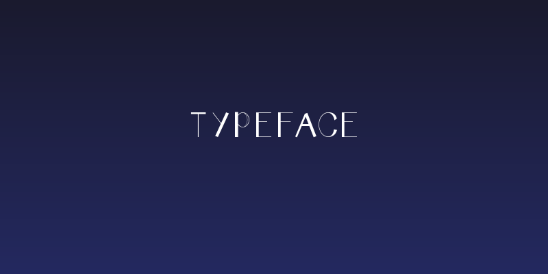 Typeface Social Header