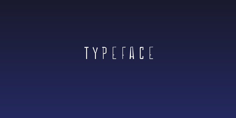 Typeface Social Header