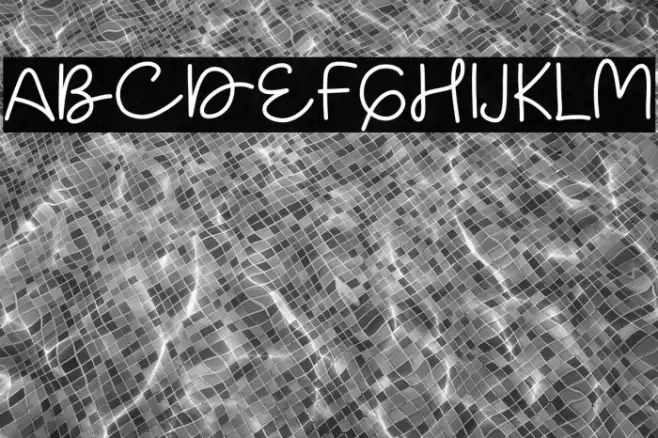 Typeline Font examples