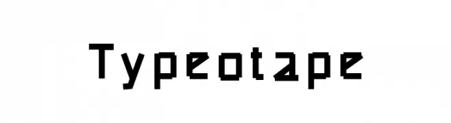 Typeotape  Fuentes Gratis Descargar