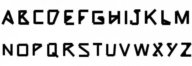 Typeotape フォント 大文字