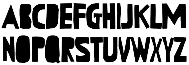 Typephace Fonte MAIÚSCULAS