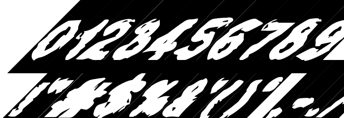 Typepunk Bold Italic Font OTHER CHARS