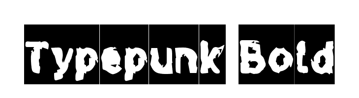 Typepunk Bold  नि: शुल्क फ़ॉन्ट्स डाउनलोड