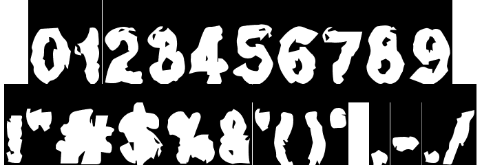 Typepunk Bold Font OTHER CHARS