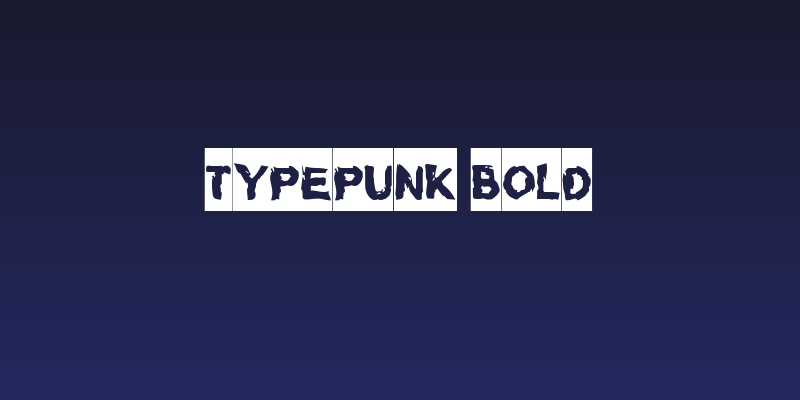 Typepunk Bold Social Header