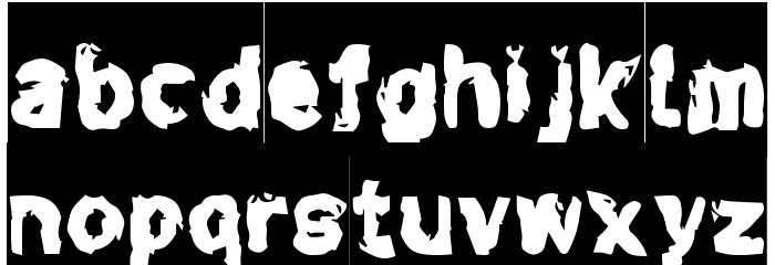 Typepunk Bold Font LOWERCASE