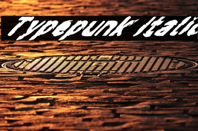 Typepunk Italic Example 1