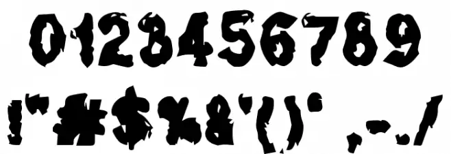 Typepunk Font OTHER CHARS