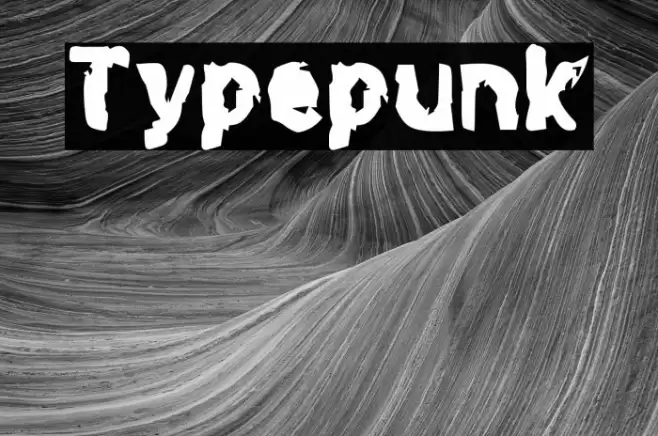 Typepunk Font examples