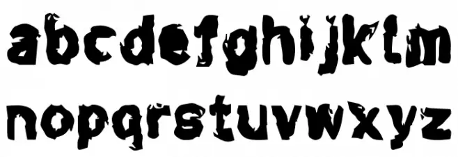 Typepunk خط أحرف صغيرة