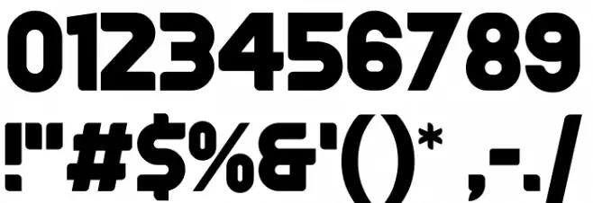 Typesauce Font OTHER CHARS