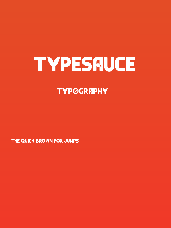 Typesauce Poster