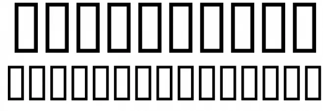 TypesettersTV Caratteri ALTRI CARATTERI