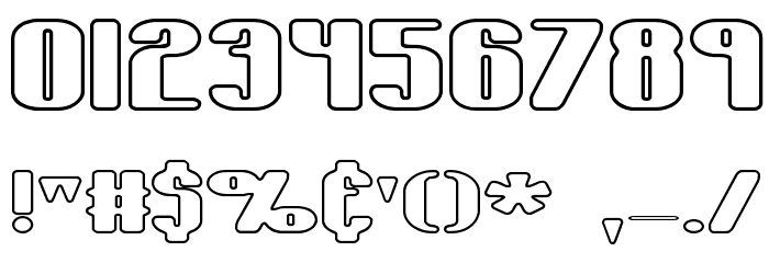 Typesource Extol O BRK Font OTHER CHARS