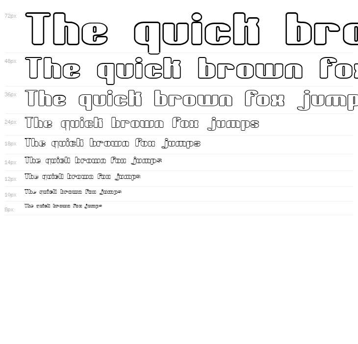 Typesource Extol O BRK Waterfall