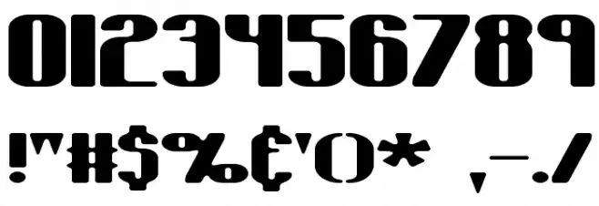 Typesource Extol S BRK Font OTHER CHARS