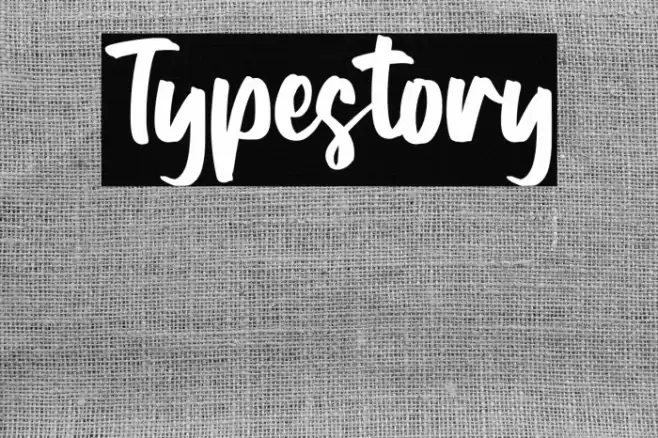 Typestory Font examples