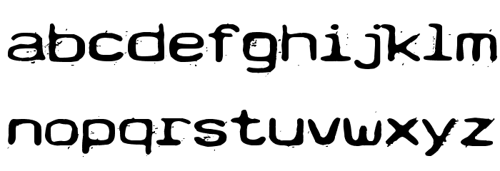 Typetype Font LOWERCASE