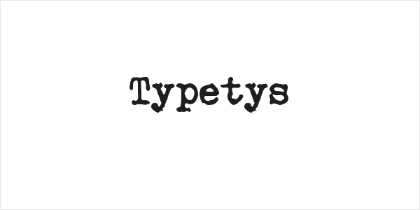 Typetys Logo