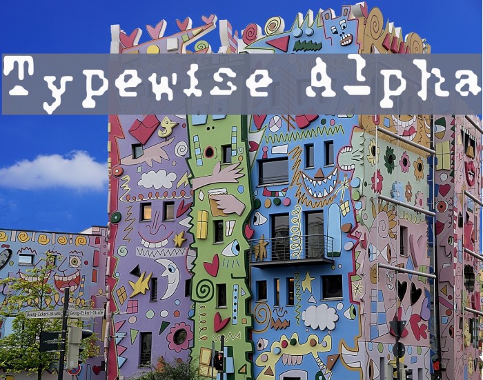 Typewise Alpha Font examples