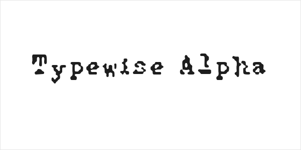 Typewise Alpha Logo