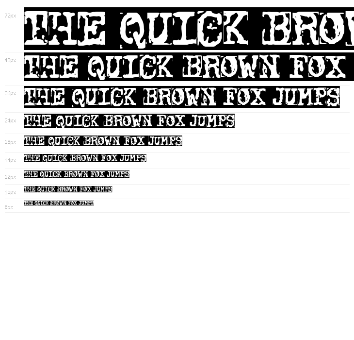 Typewriter Grunge Waterfall