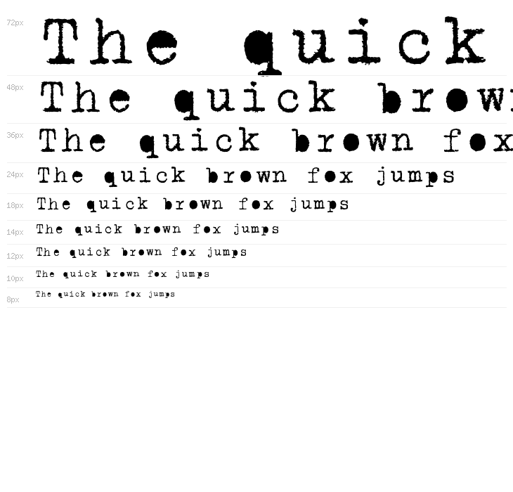 Typewriter-filled Waterfall