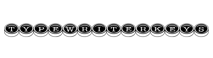 TypewriterKeys Fonte