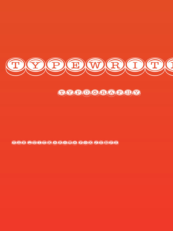 TypewriterKeys Poster