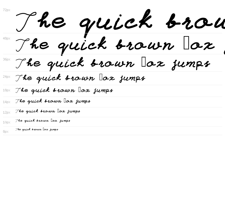 Typewriter Waterfall