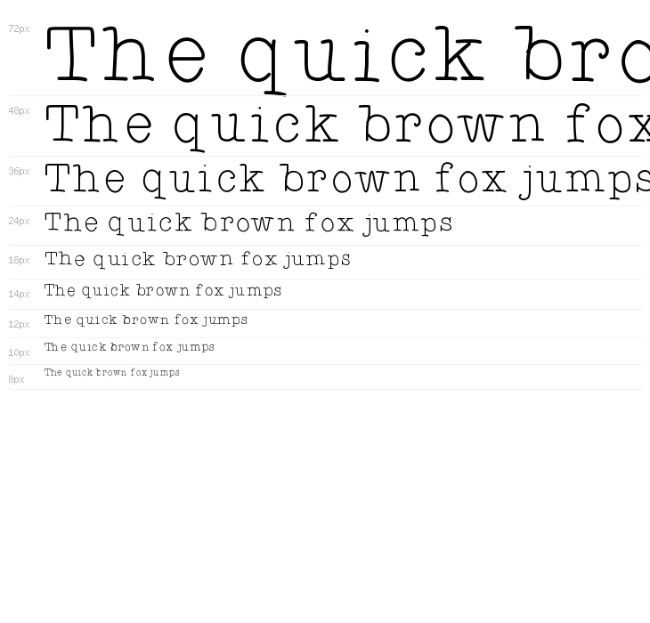 Typewriterhand Waterfall