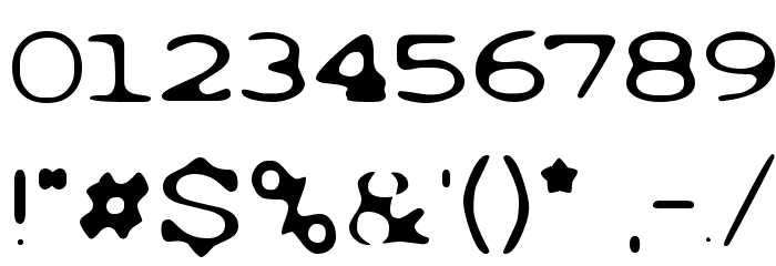 Typewrong フォント その他の文字