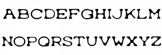 Typewrong Font UPPERCASE