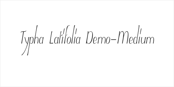 Typha Latifolia Demo-Medium Logo