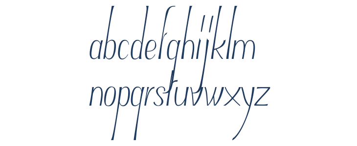 Typha Latifolia Demo-Medium Lowercase