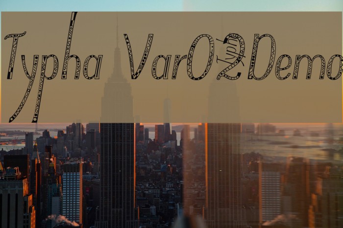 Typha Var02Demo Example 2