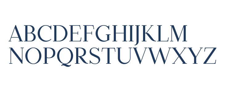 Typhera Regular Uppercase