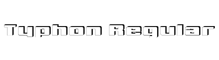 Typhon Regular  免费字体下载