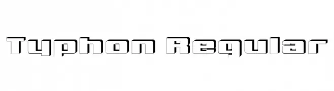 Typhon Regular  Descarca Fonturi Gratis