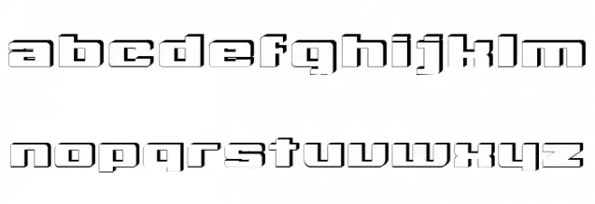 Typhon Regular Font LOWERCASE