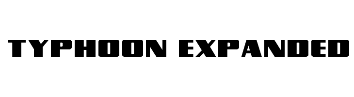 Typhoon Expanded  Fuentes Gratis Descargar