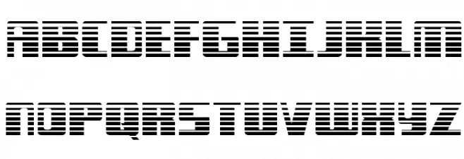 Typhoon Gradient Regular Schriftart Groß