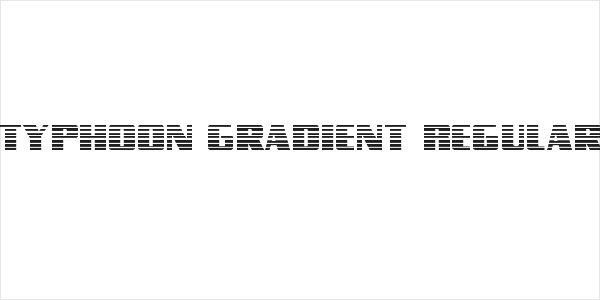 Typhoon Gradient Regular Logo