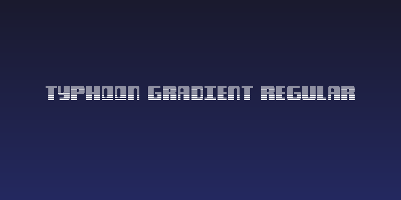 Typhoon Gradient Regular Social Header