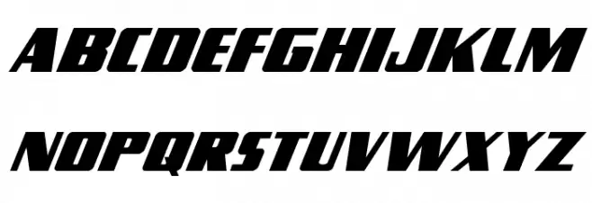Typhoon Italic Fuentes MINÚSCULAS